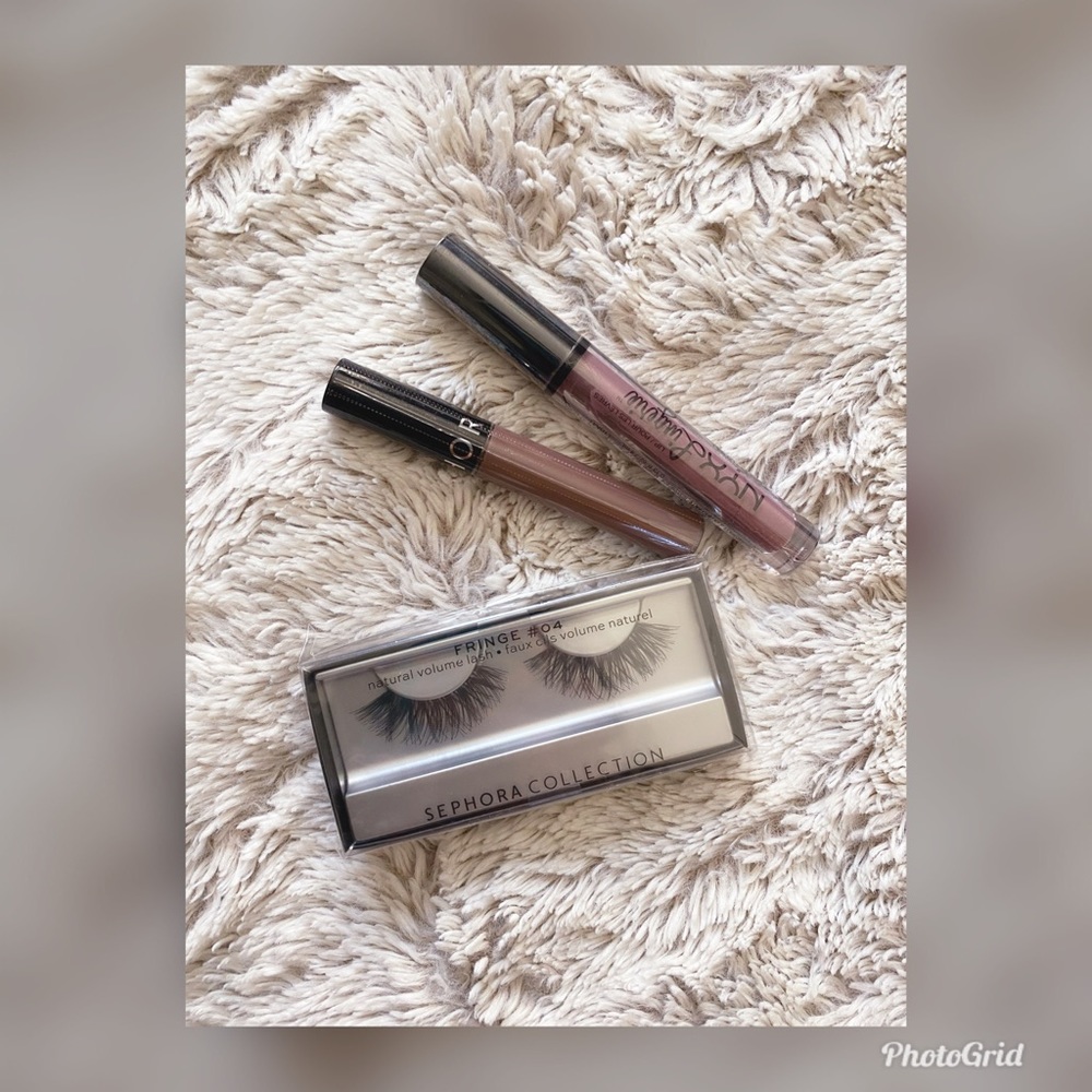 Eyelash & lipstick bundle